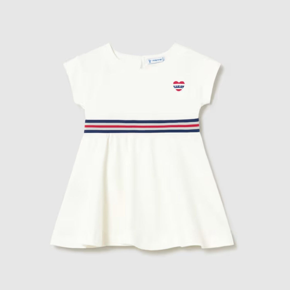 Vestido Punto Preppy Crudo
