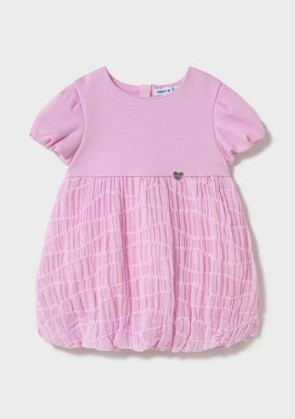 Vestido Globo Malva