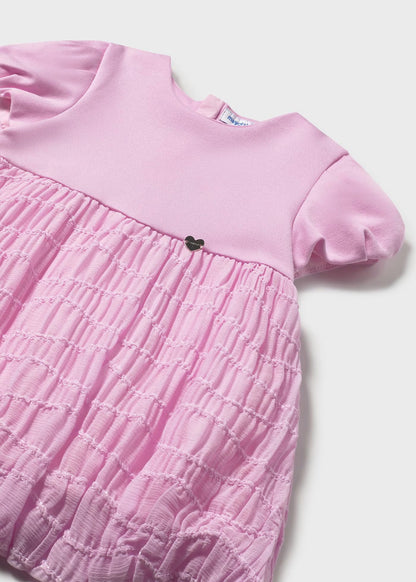 Vestido Globo Malva