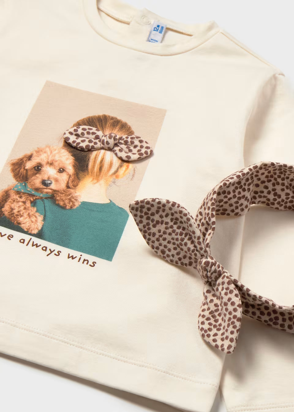 Camiseta Puppy Friends | Diadema Soja