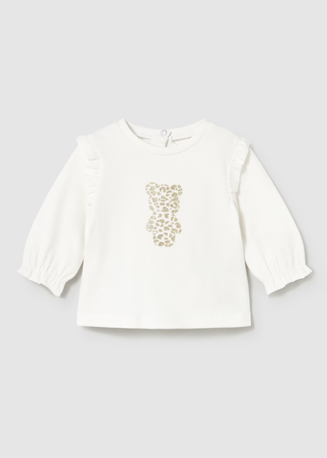 Camiseta Bear Crudo Better Cotton