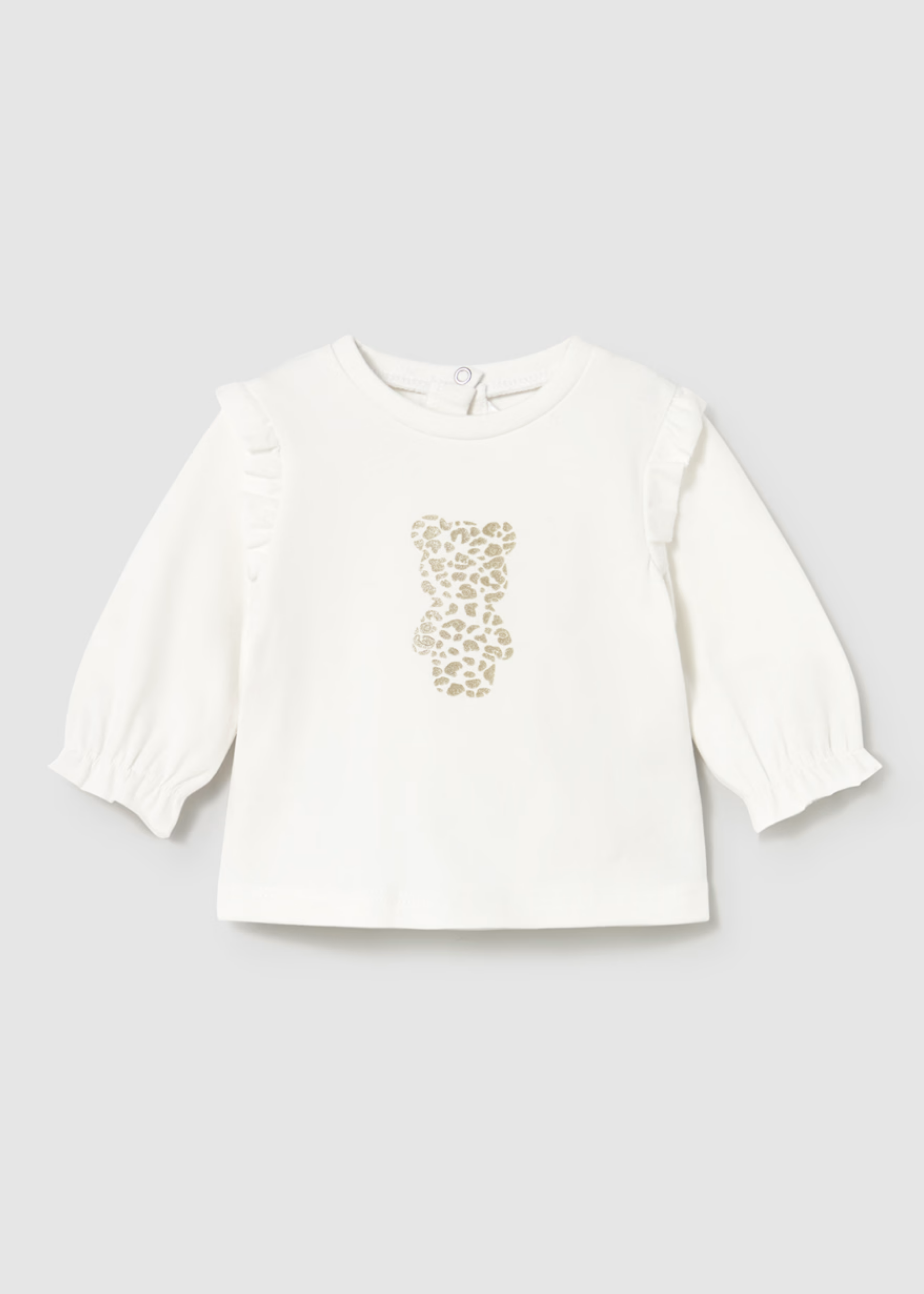 Camiseta Bear Crudo Better Cotton