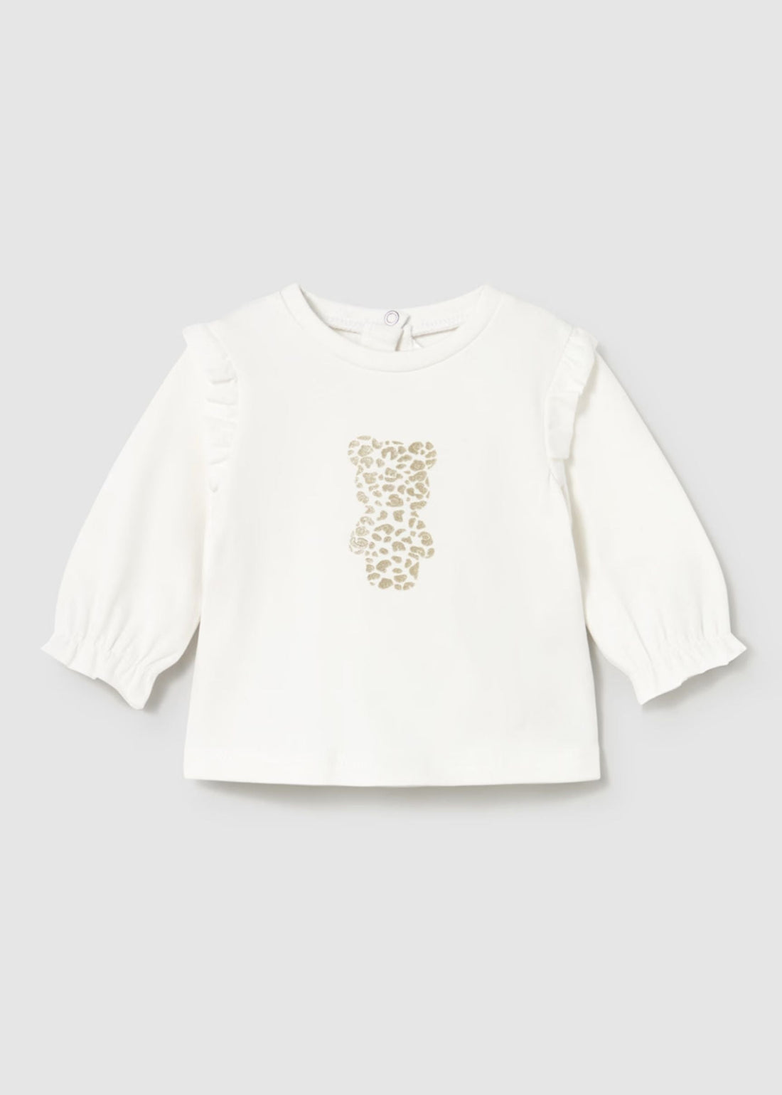 Camiseta Manga Larga Crudo Better Cotton Newborn