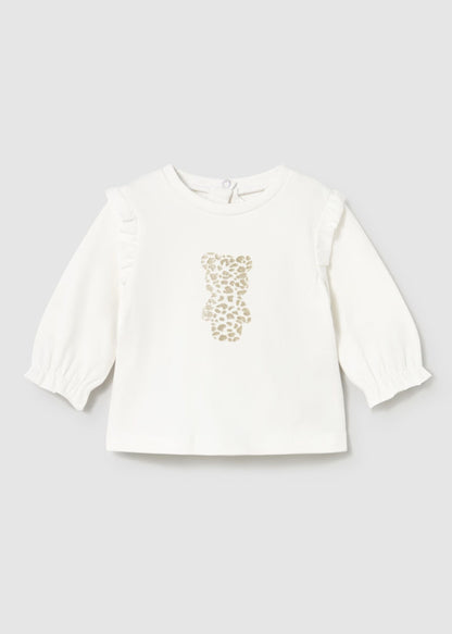 Camiseta Manga Larga Crudo Better Cotton Newborn