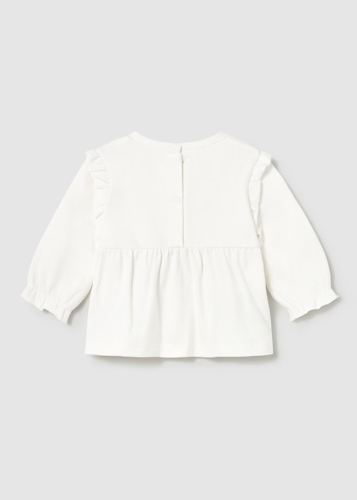 Camiseta Manga Larga Crudo Better Cotton Newborn
