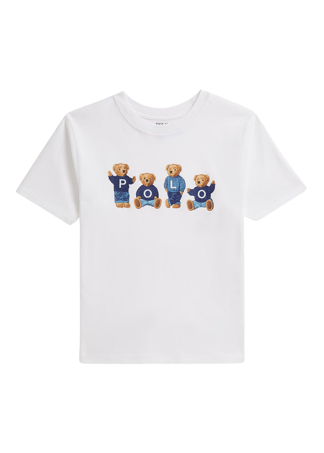 Camiseta Polo Bears Blanca