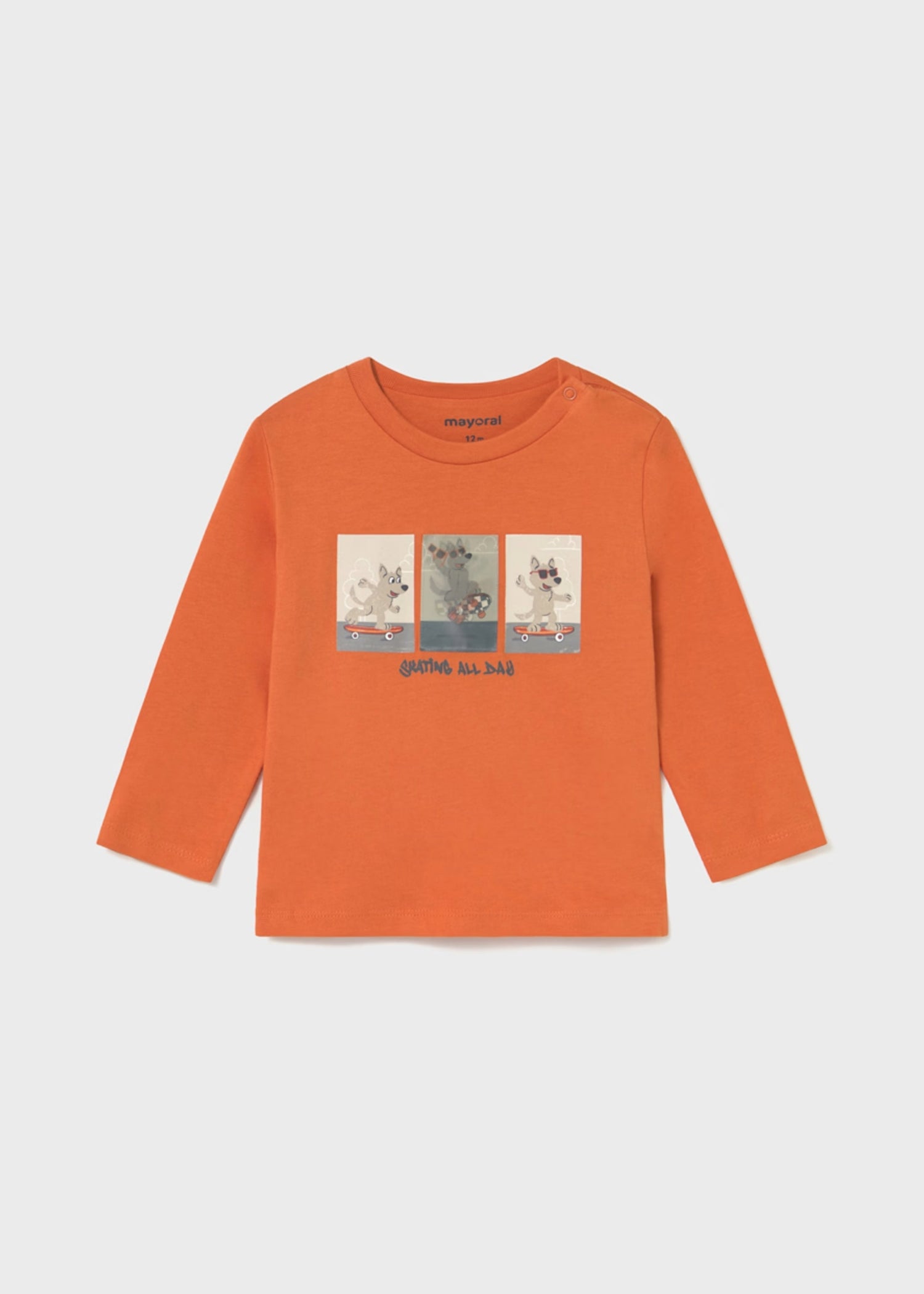 Camiseta Naranja Funny Puppy