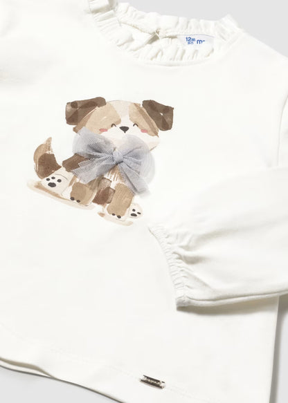 Camiseta Manga Larga Little Puppy