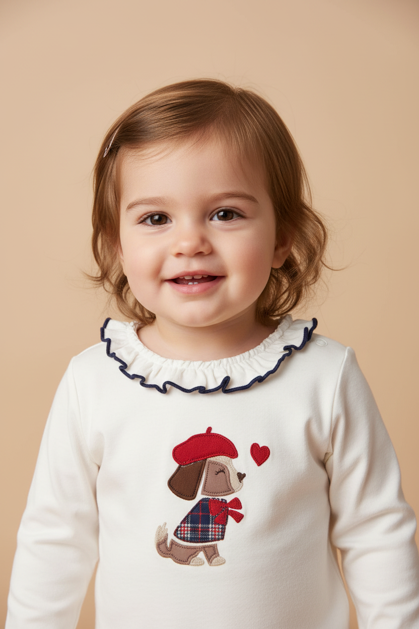 Camiseta French Puppy Crudo