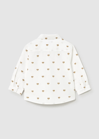 Camisa Estampada Teddy Bear