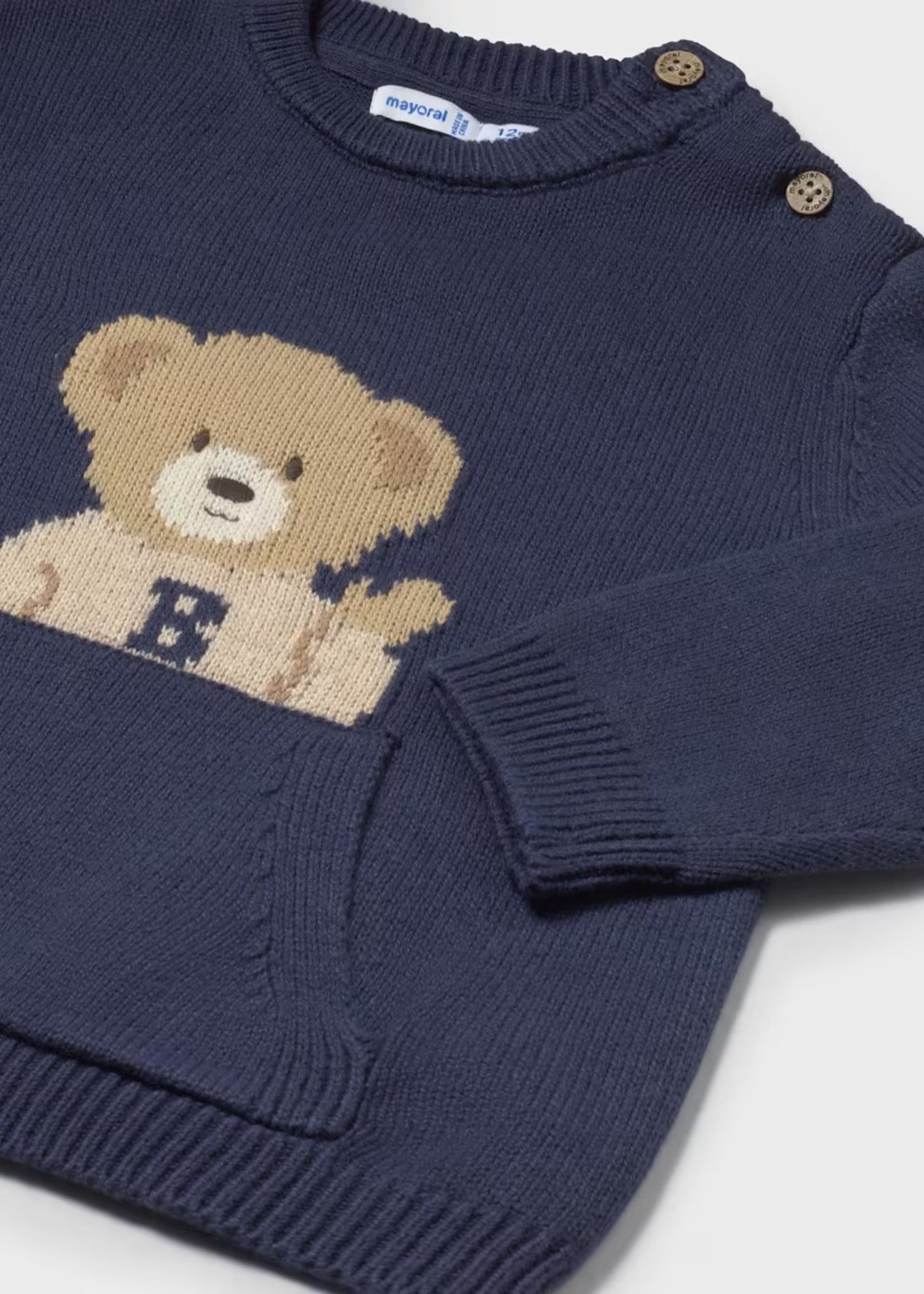 Sweater Tejido Teddy Bolsillo