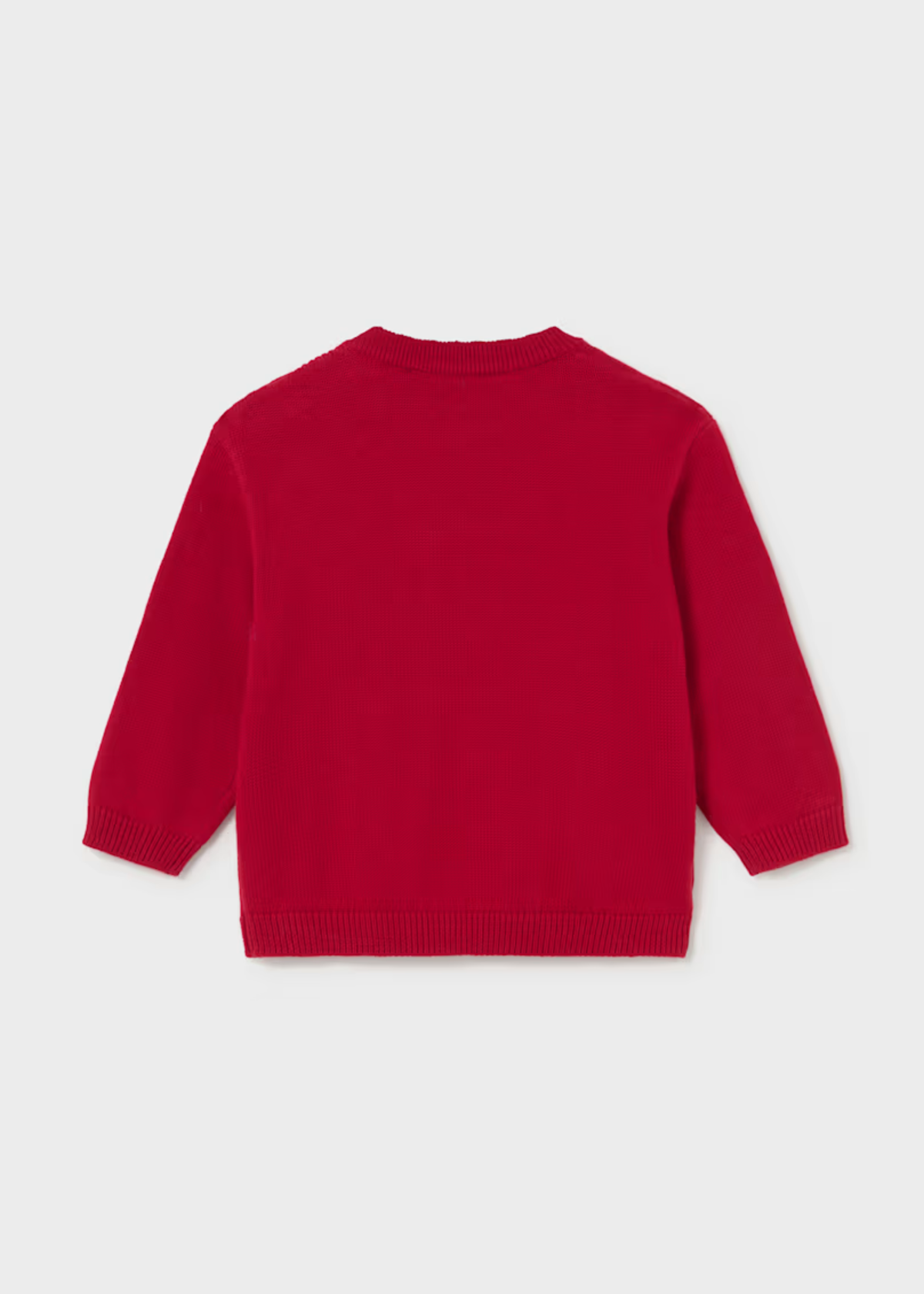 Jersey Intarsia Puppy Rojo