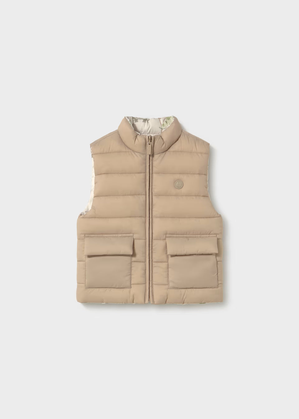 Chaleco Reversible Baby Dino Dark Topo