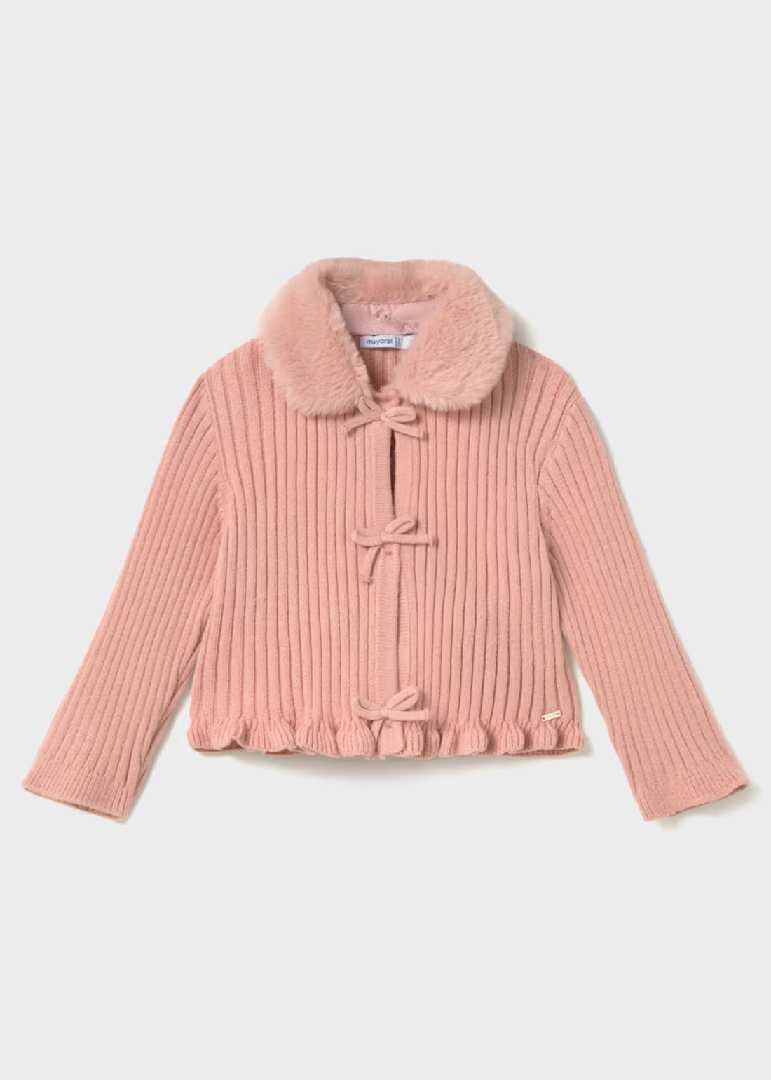 Sweater Tejido Cuello Lazos Petisui