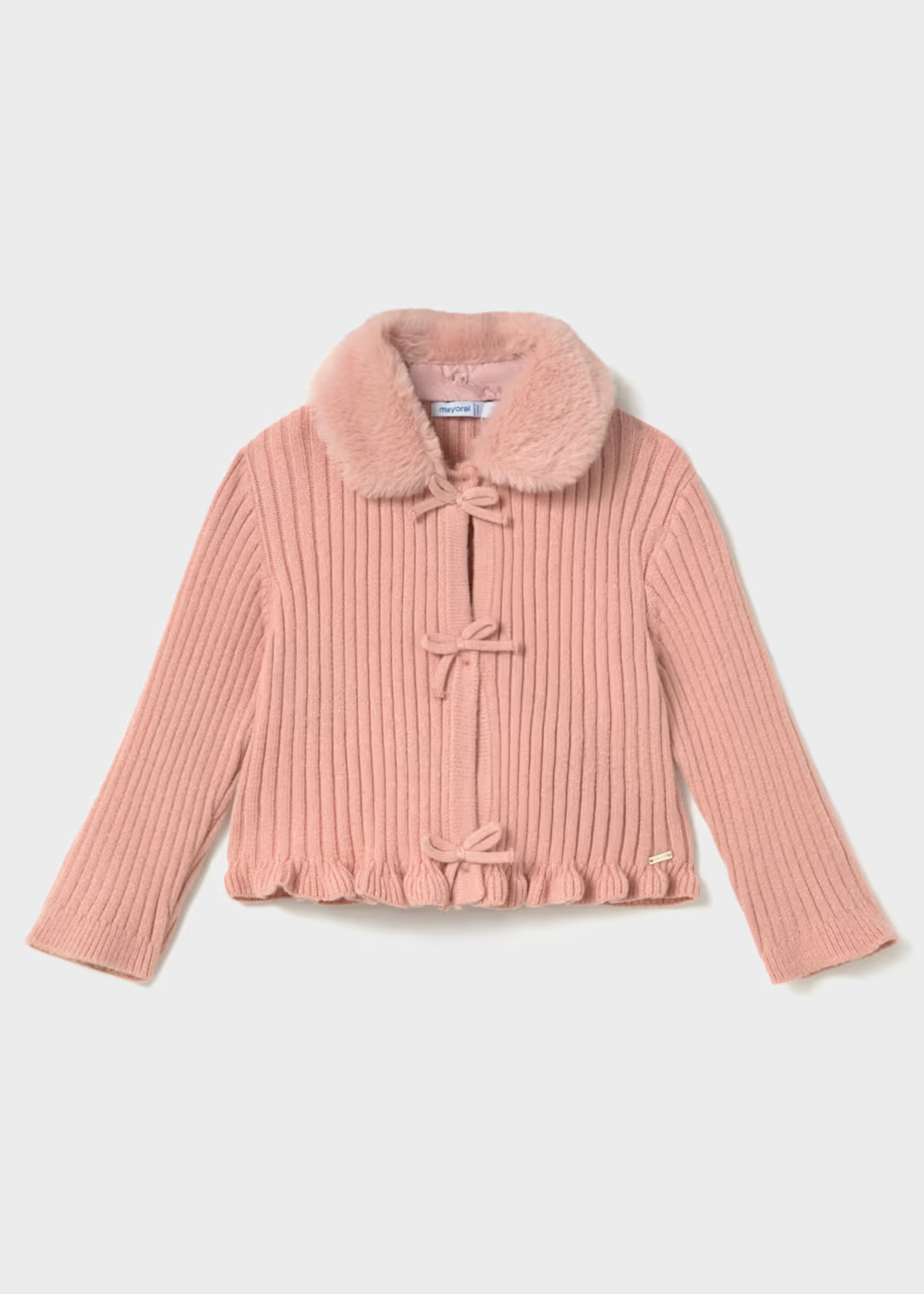 Sweater Tejido Cuello Lazos Petisui