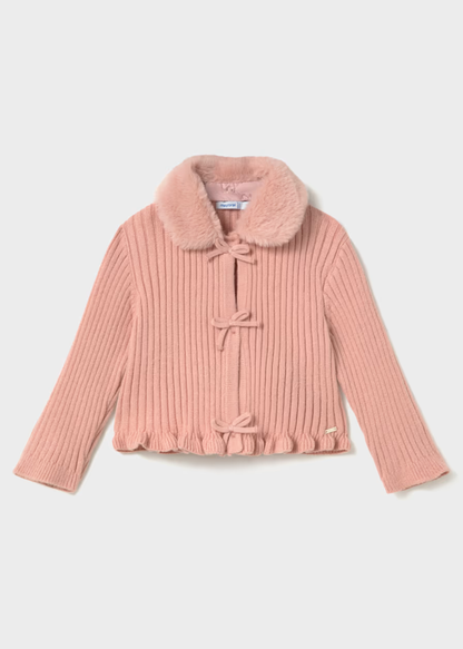 Sweater Tejido Cuello Lazos Petisui