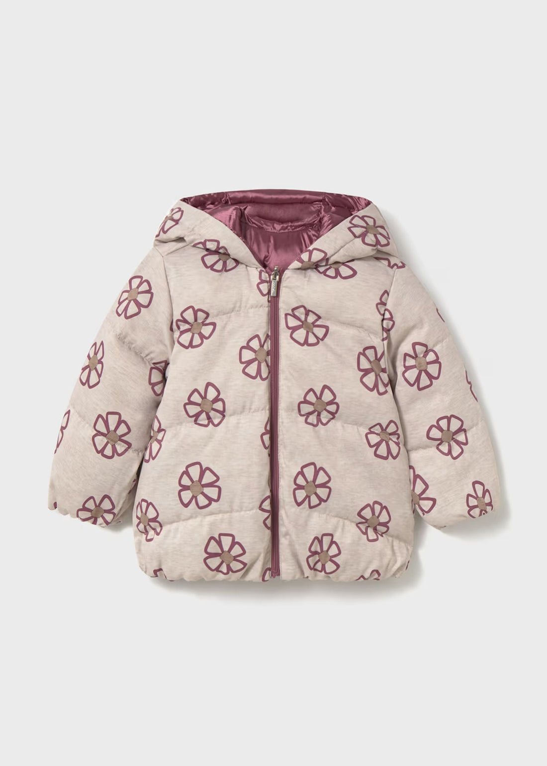 Chaquetón Reversible Floral Print