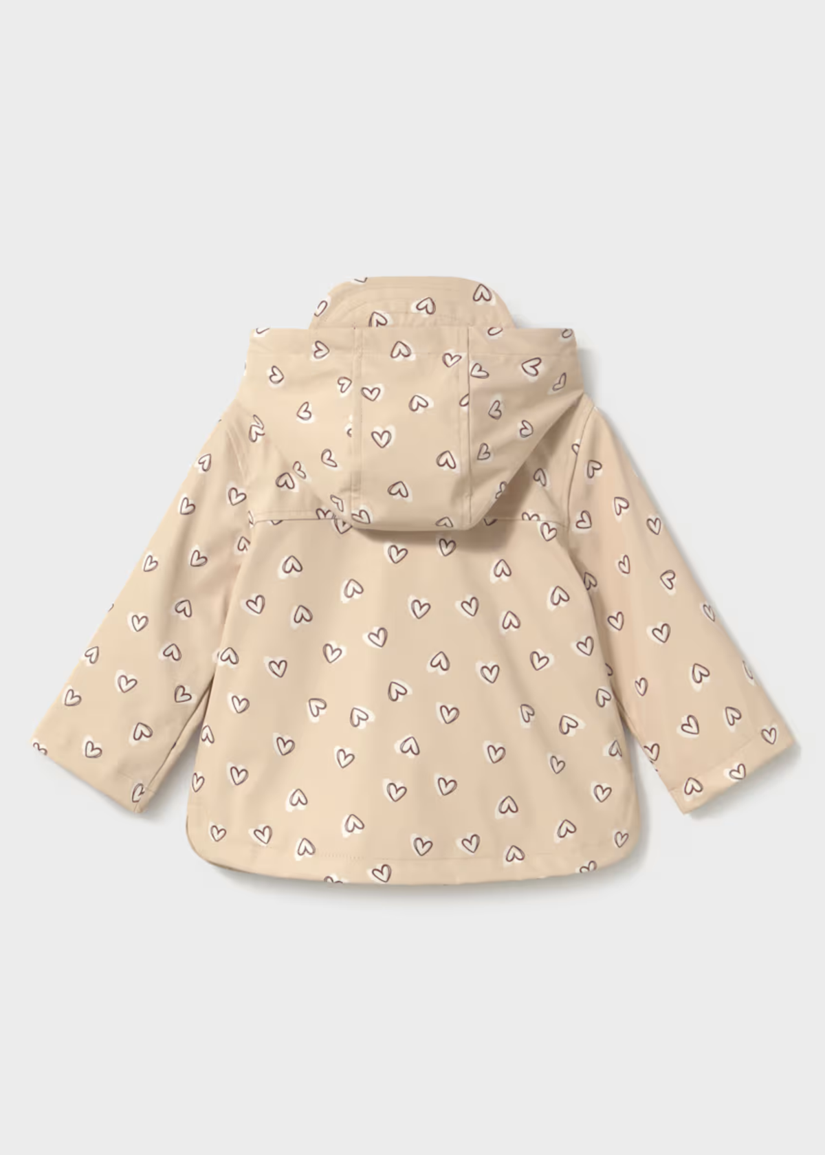 Chubasquero Impermeable Love Volantes Biscuit