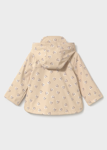 Chubasquero Impermeable Love Volantes Biscuit