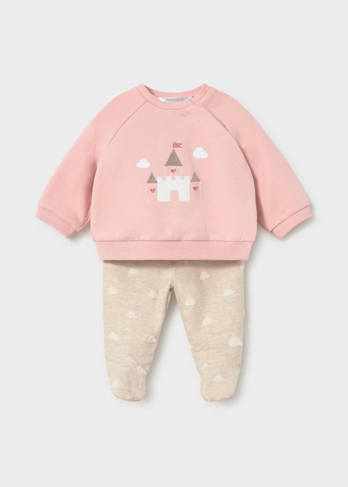 Set 2 Piezas Buzo | Polaina Rosa Baby