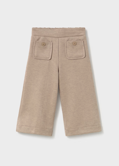 Pantalón Bolsillos Sarga Nuez