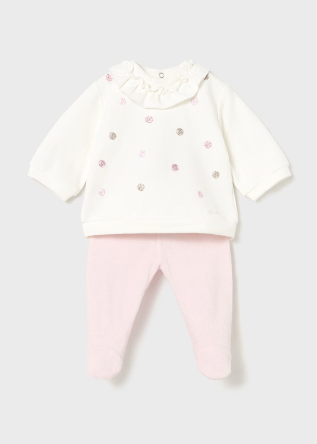 Set Polaina Rosa Baby Combinado Better Cotton Newborn