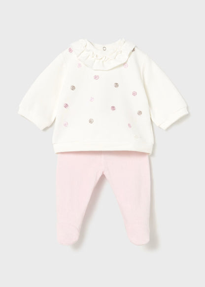 Set Polaina Rosa Baby Combinado Better Cotton Newborn