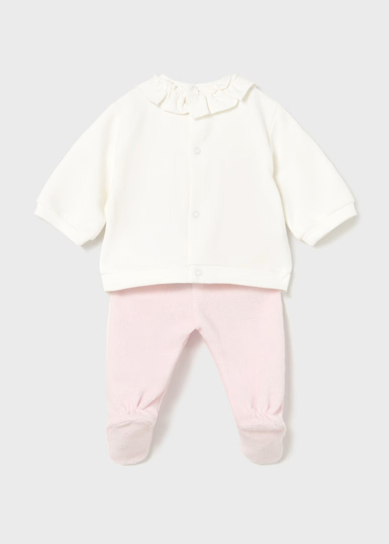 Set Polaina Rosa Baby Combinado Better Cotton Newborn