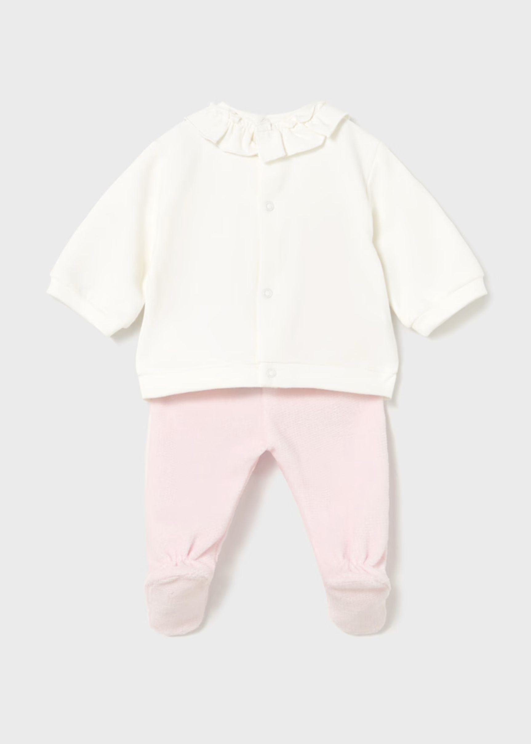 Set Polaina Rosa Baby Combinado Better Cotton Newborn