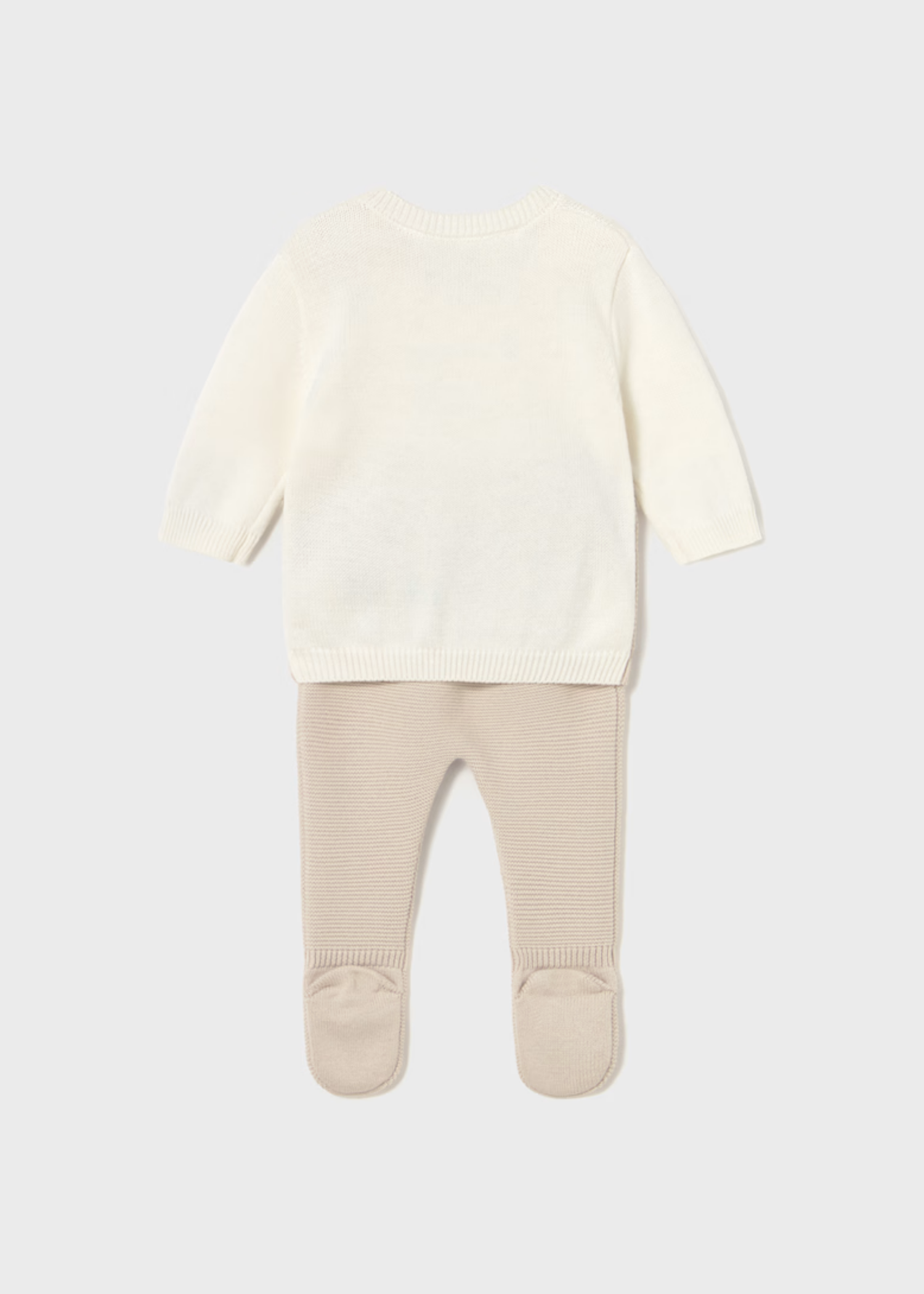 Set Tricot Jacquard Latte