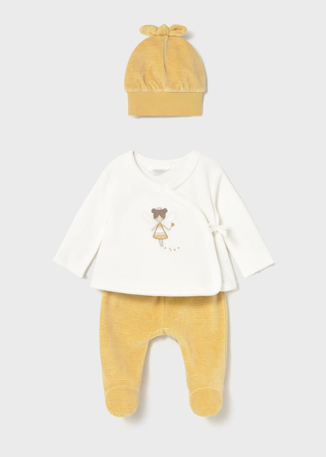 Conjunto 3 Piezas Better Cotton Miel Newborn