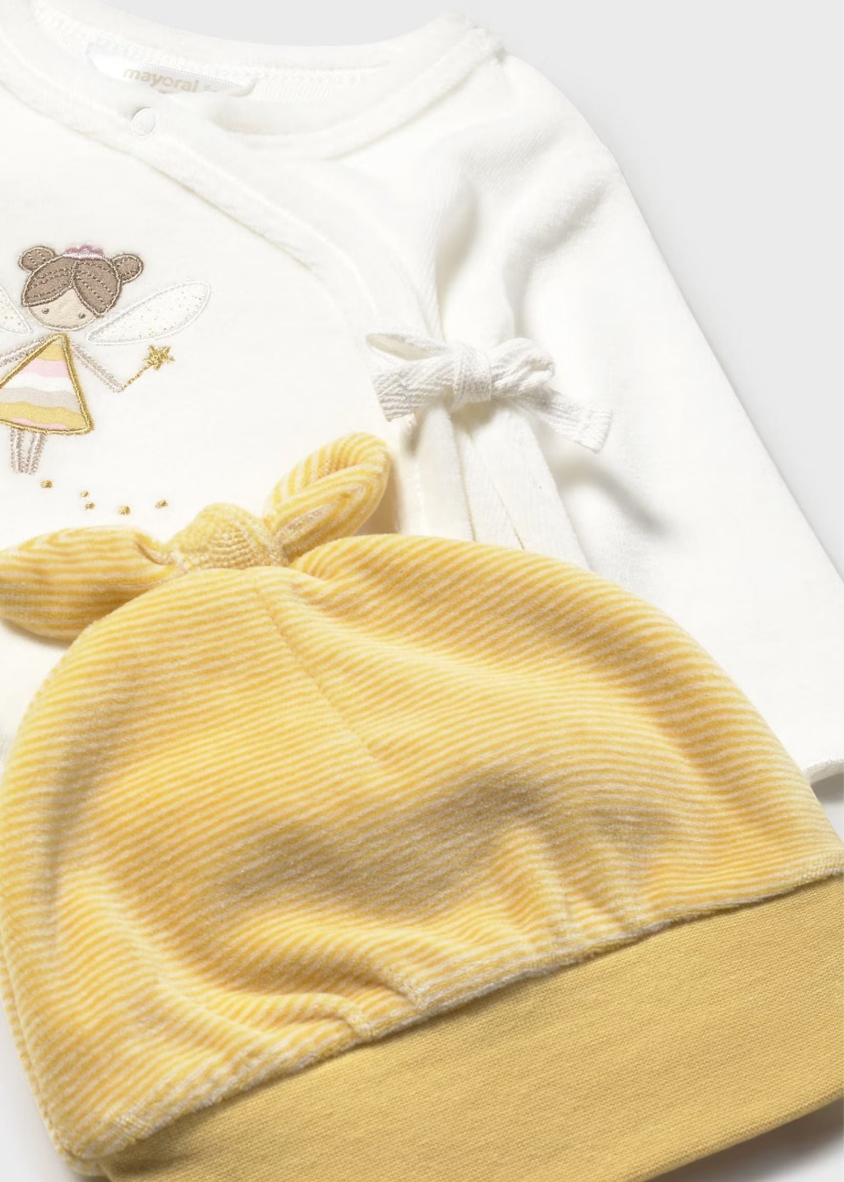 Conjunto 3 Piezas Better Cotton Miel Newborn
