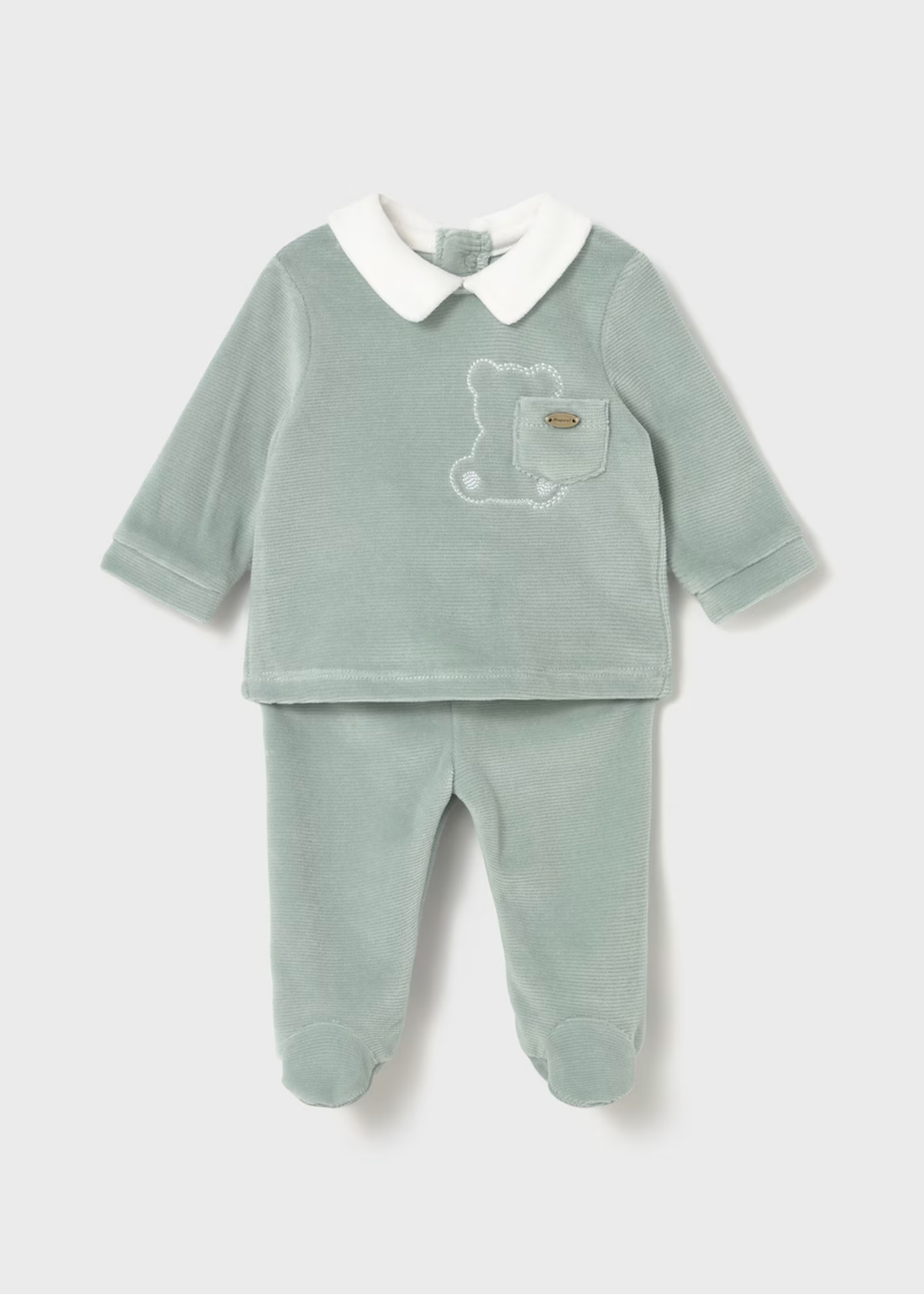 Set Polaina Velvet Bear Ice