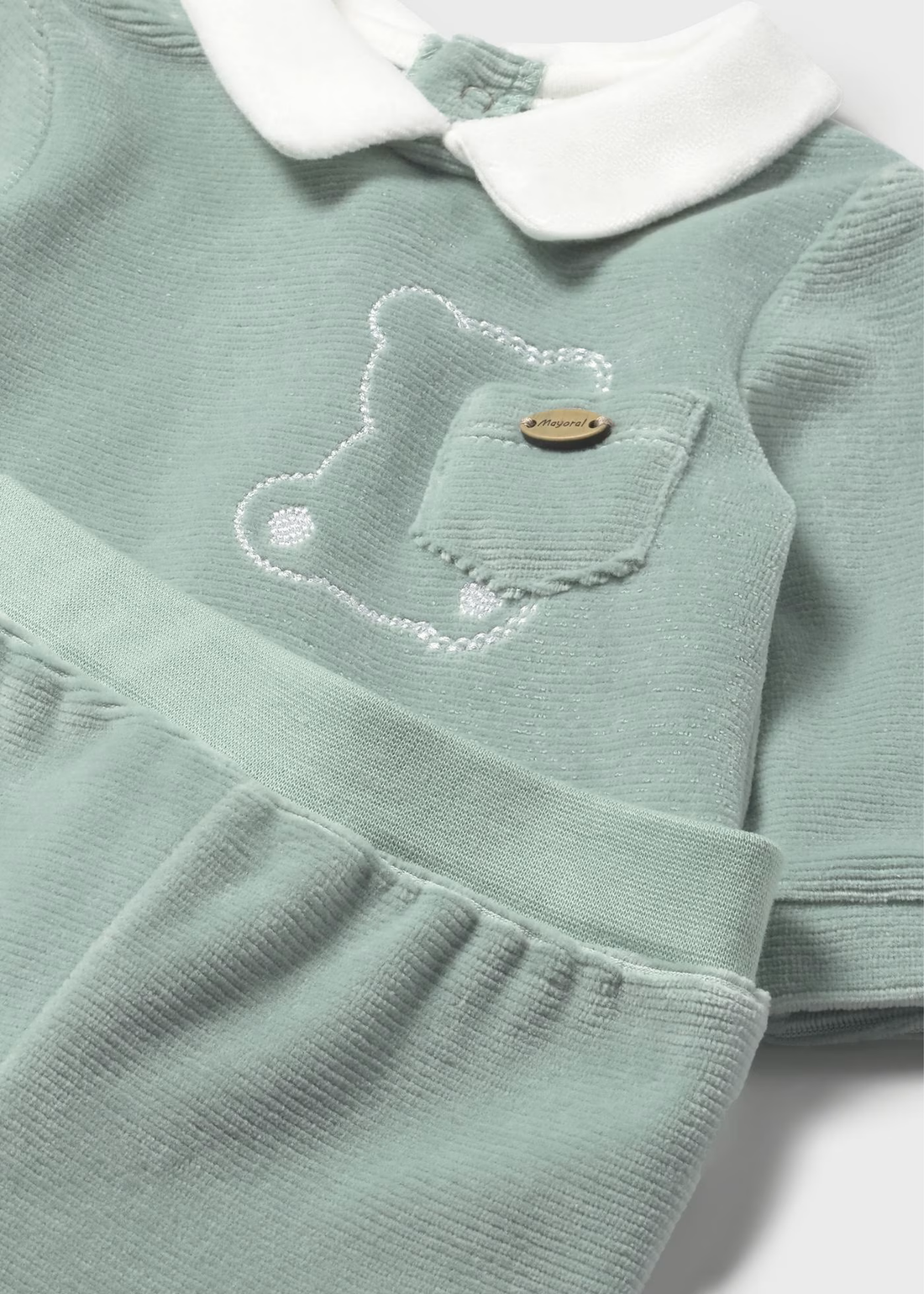 Set Polaina Velvet Bear Ice