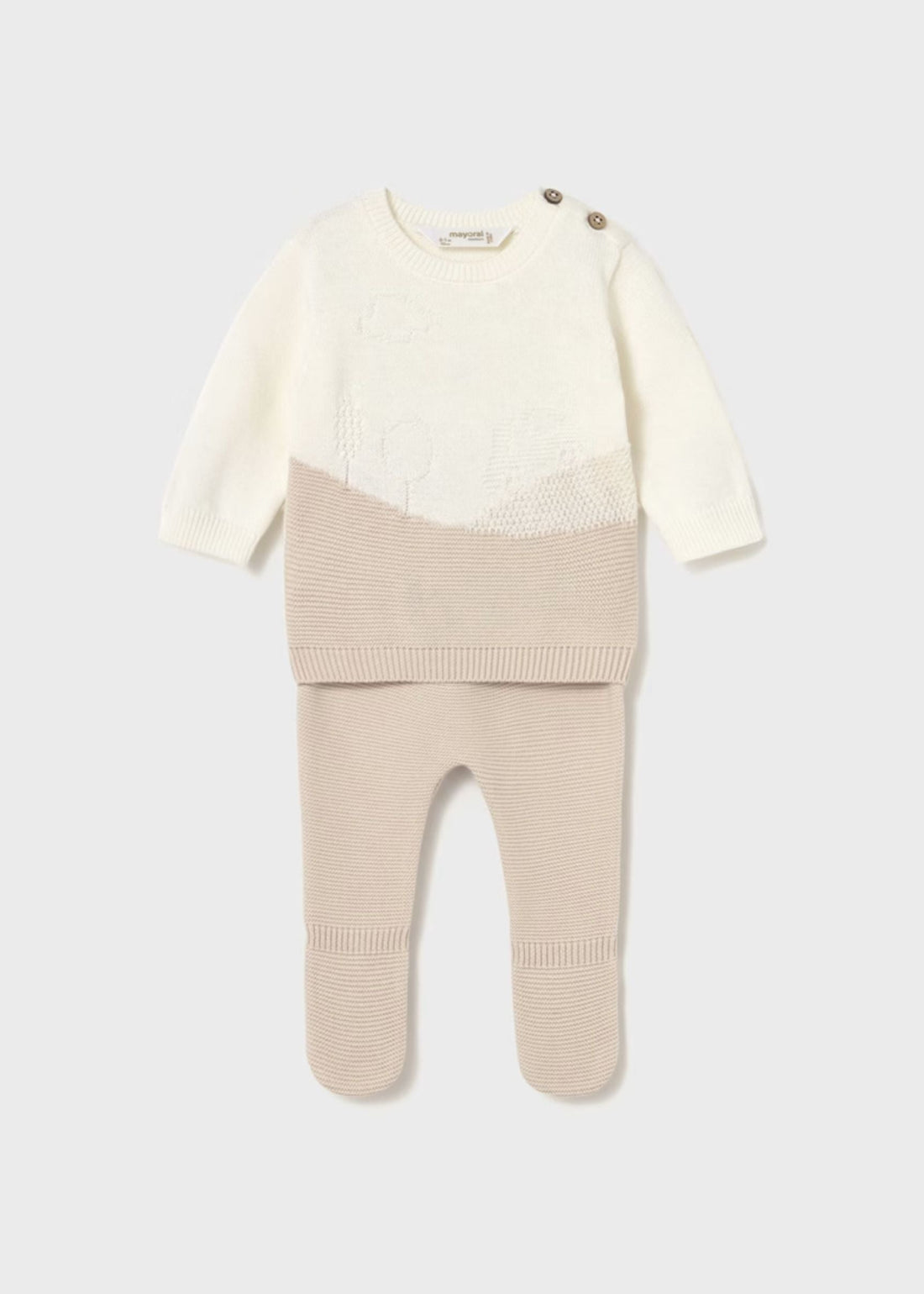 Conjunto Tejido Polaina Soja Better Cotton Newborn