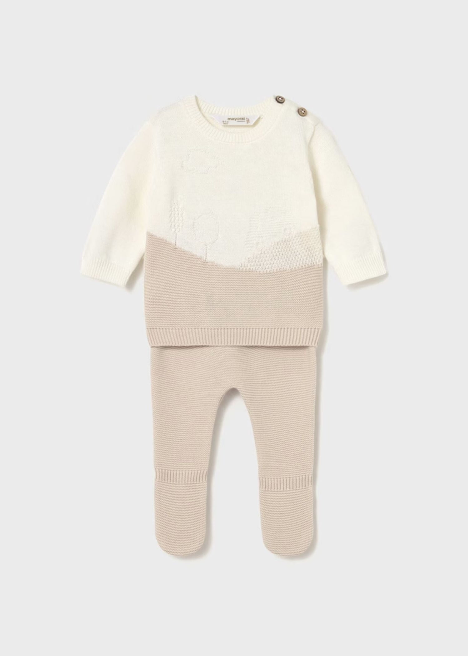 Conjunto Tejido Polaina Soja Better Cotton Newborn