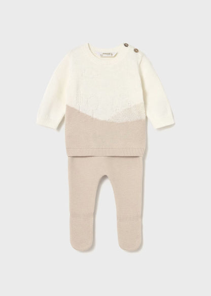 Conjunto Tejido Polaina Soja Better Cotton Newborn
