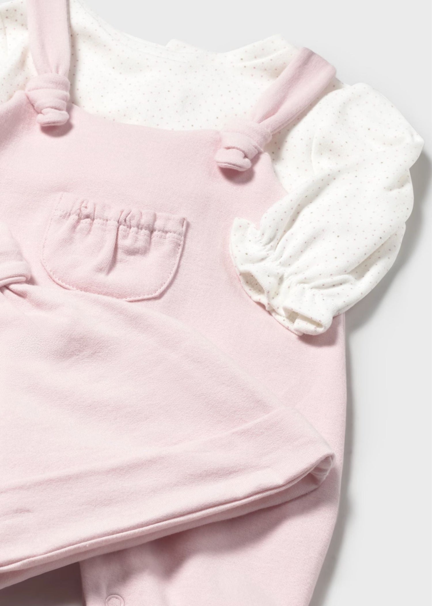 Pijama Rosa Baby Gorro Better Cotton Newborn