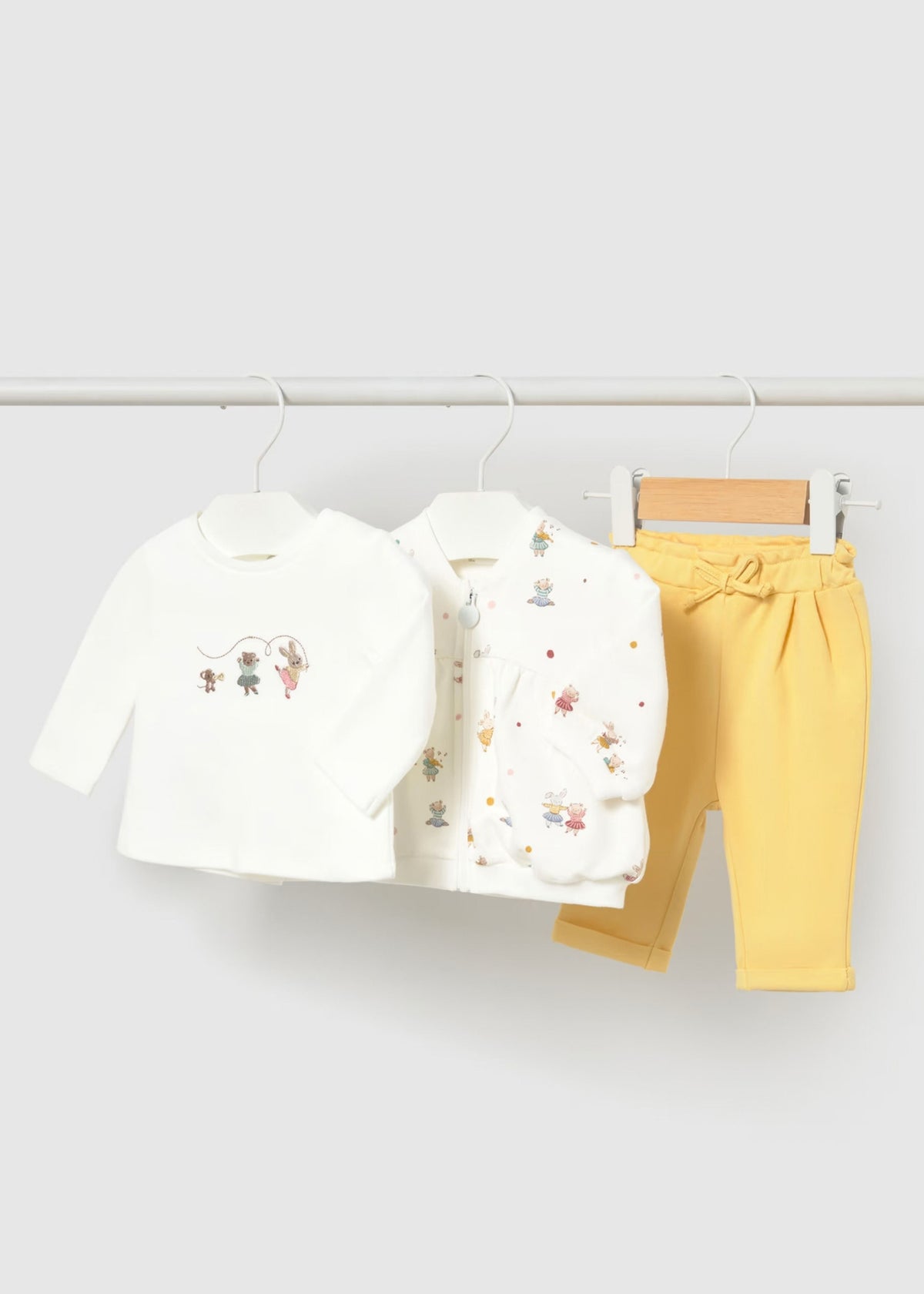 Set 3 Piezas Bunny Friends Camomila