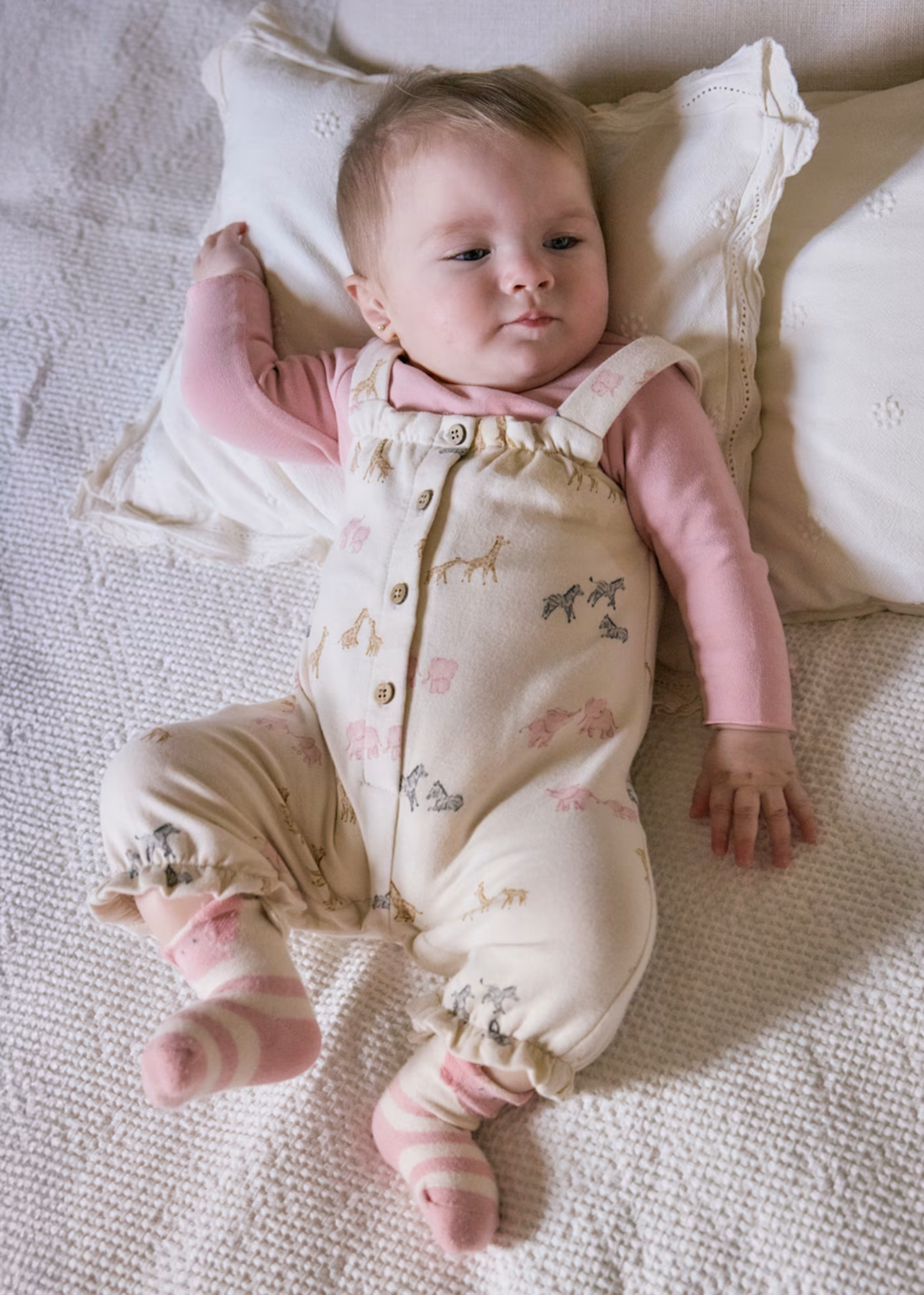 Set Enterizo Wild Crudo Rosa Better Cotton