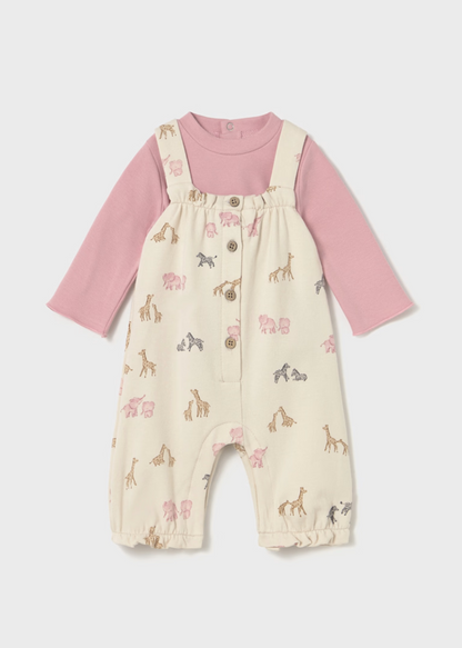 Set Enterizo Wild Crudo Rosa Better Cotton