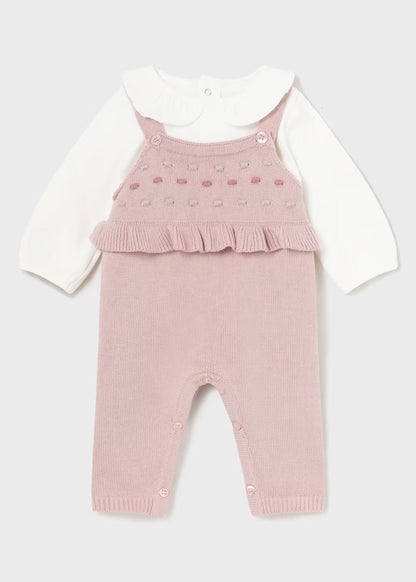 Conjunto Tricot Sugar Tres Piezas Newborn