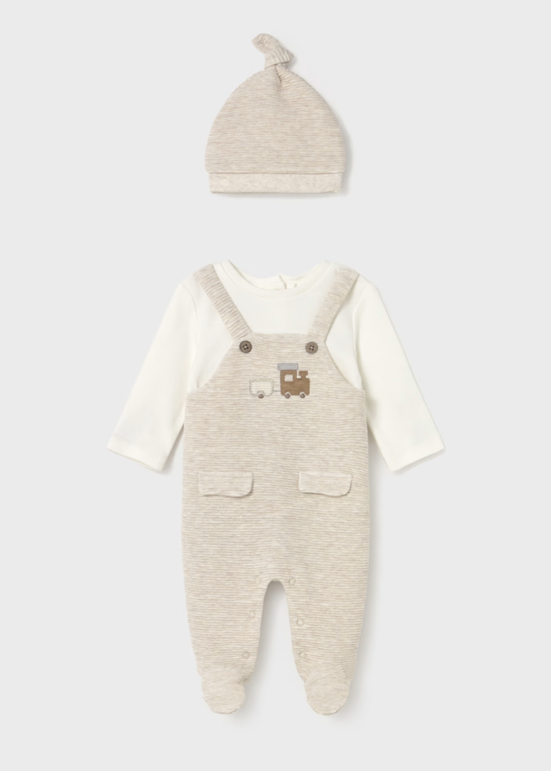 Enterizo Gorro Little Train Milk