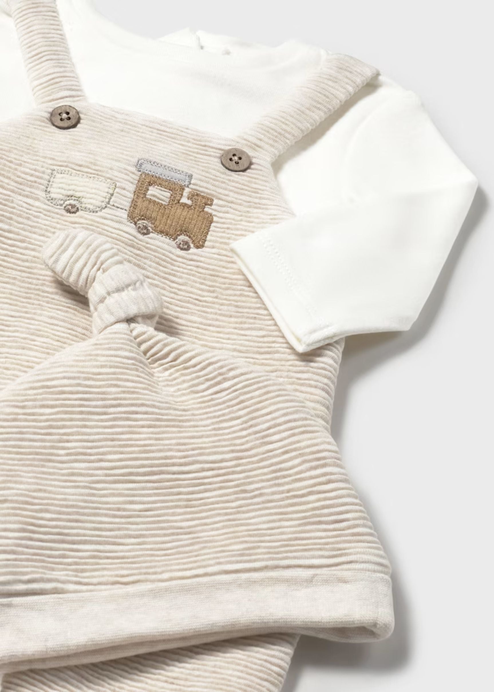 Pijama Peto Gorro Milk Better Cotton Newborn