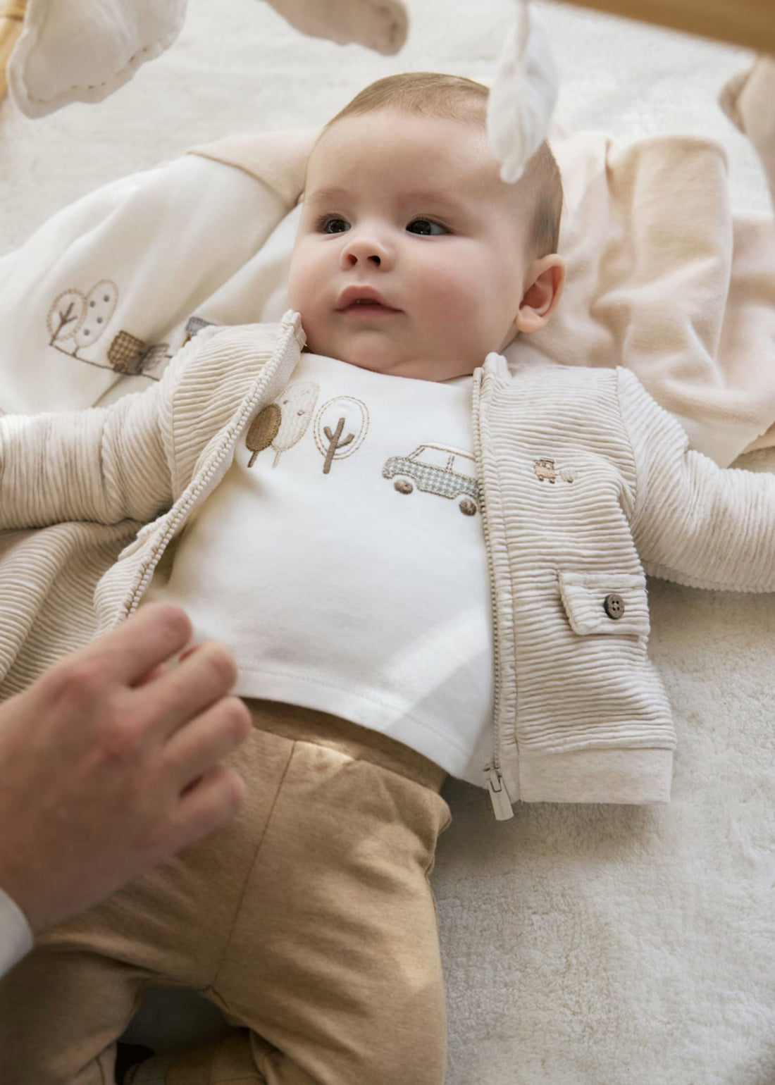 Conjunto Sudadera 3 Piezas Toffe Better Cotton Newborn