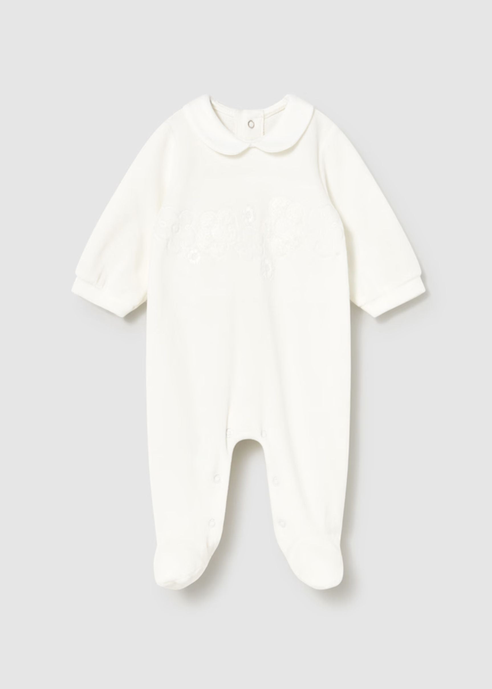 Pijama Tundosada Crudo Newborn