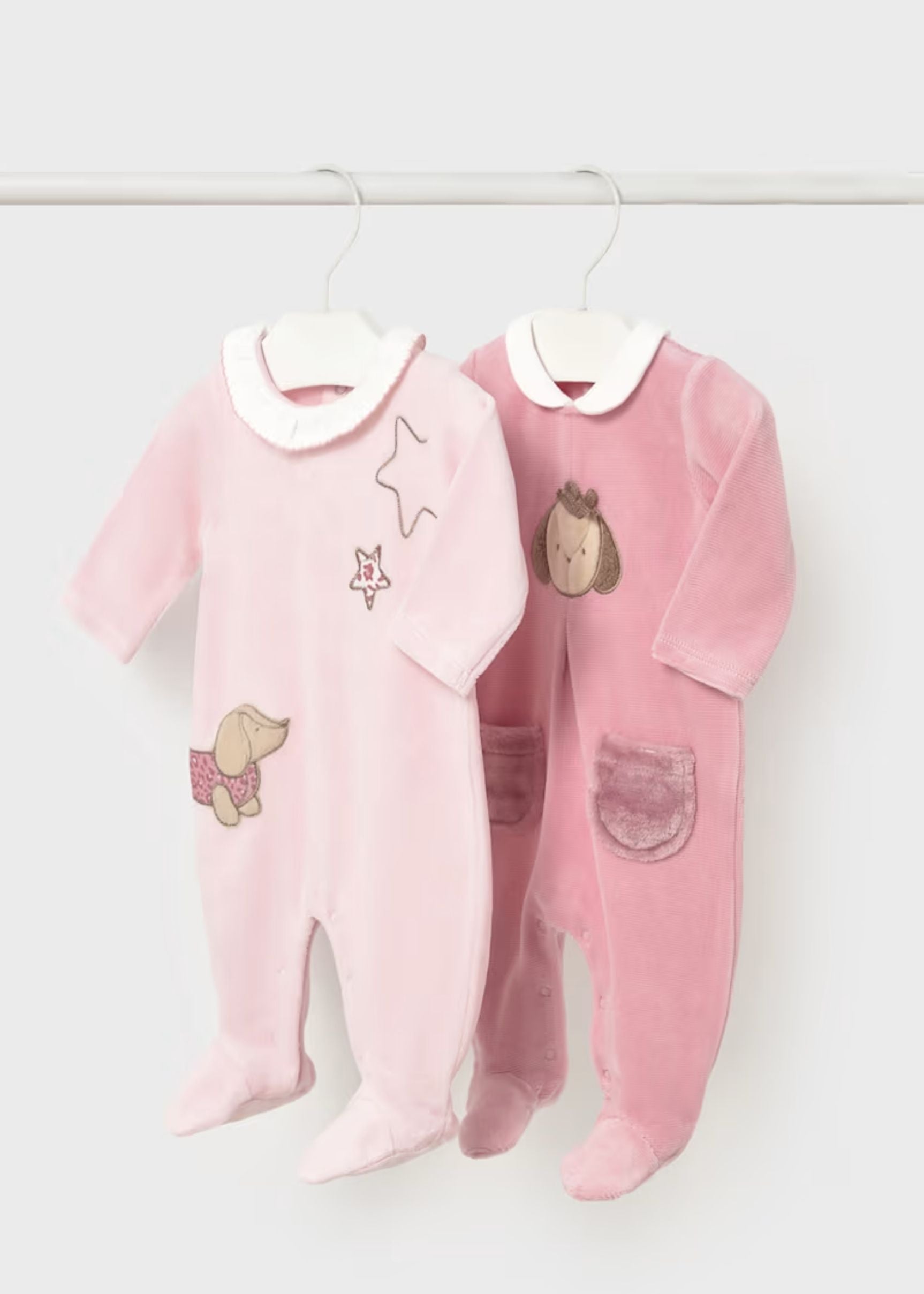 Set 2 Pijamas Velvet Puppy