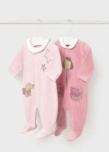 Set 2 Pijamas Velvet Puppy