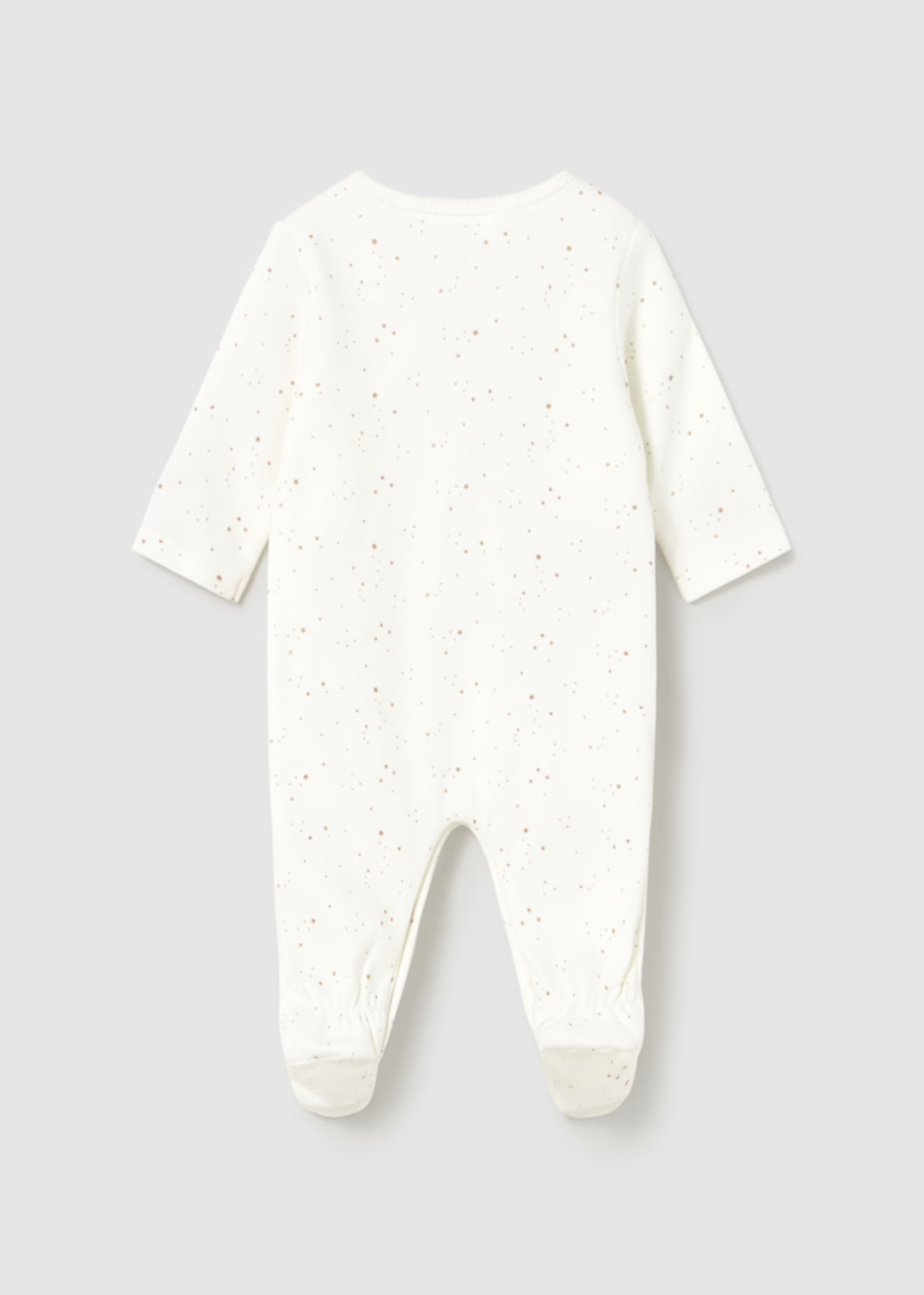 Pijama Velvet Crudo Newborn