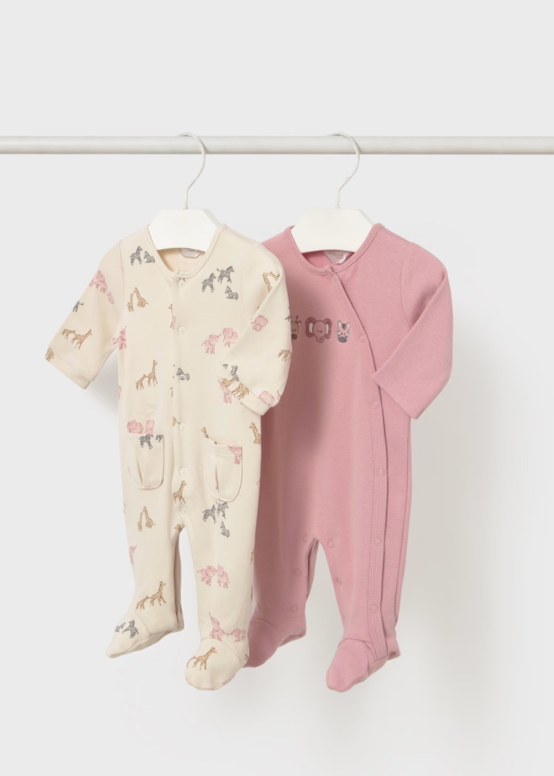 Set 2 Pijamas Wild Orquídea 100% Cotton